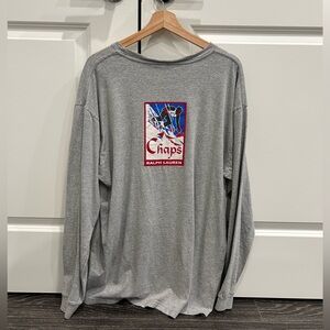 Vintage Ralph Lauren Long Sleeved Graphic Tee